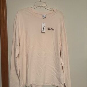 iets frans Men's Cream Long Sleeve Shirt nwt
